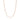 Pink Pearl Station Double Strand Layer Necklace 14K Rose Gold