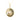 Fossilized Shell and Diamond Pendant 14K Yellow Gold