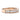 Round Diamond Channel Set Wedding Band 14K Rose Gold