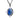 14.86 Carat Tanzanite and Multi-Gemstone Pendant Sterling Silver