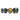 1.49 Carat Black Ethiopian Opal Seven-Stone Bezel Ring 14K Gold