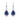 4.08 Carat Alexandrite and Diamond Dangle Earrings 14K White Gold