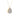 Pave Diamond Teardrop Pendant 14K Yellow Gold