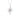 Diamond Starburst Pendant 14K White Gold