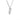Diamond Feather Pendant 14K White Gold