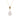 Pave Diamond Teardrop Pendant 14K Yellow Gold