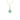 Emerald and Diamond Flower Pendant 18K Yellow Gold