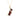 2.26 CT Garnet and Diamond Sash Pendant 14K Yellow Gold