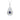 Sapphire and Rose-Cut Diamond Pendant 14K White and Yellow Gold