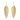 Diamond Feather Dangle Earrings 14K Yellow Gold