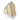 0.66 Carat Diamond Fluted Shield Ring 14K Yellow Gold