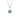 2.08 CT Sapphire Solitaire Pendant 14K White Gold