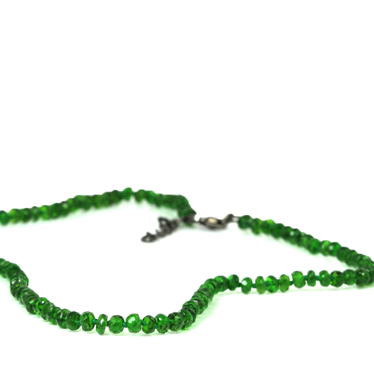 Chrome Diopside Bead Necklace