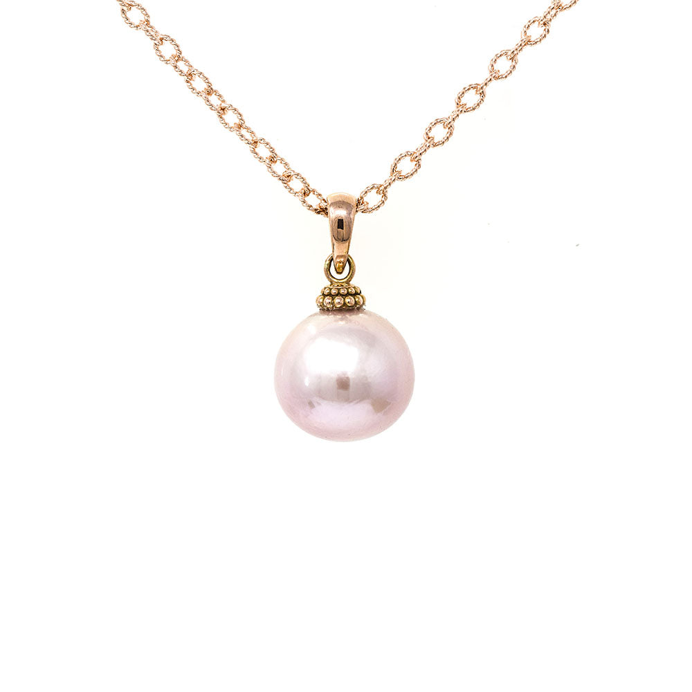 Pink Freshwater Pearl Pendant
